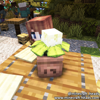 Flowerpot XXIX - Minecraft-Heads.com