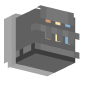 3D Render Back