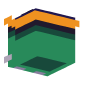 3D Render Back