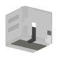 3D Render Back