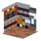 3D Render Back