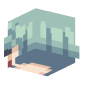 3D Render Back