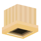 3D Render Back
