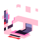 3D Render Back