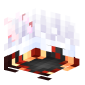 3D Render Back