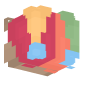 3D Render Back