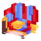 3D Render Back