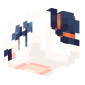 3D Render Back