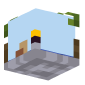 3D Render Back