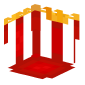 3D Render Back