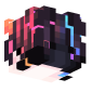 3D Render Back