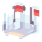 3D Render Back