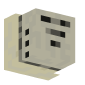 3D Render Back