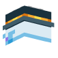 3D Render Back