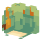 3D Render Back
