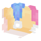 3D Render Back