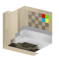 3D Render Back