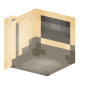 3D Render Back