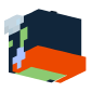 3D Render Back