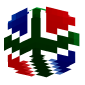 3D Render Back
