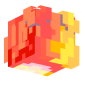 3D Render Back