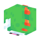 3D Render Back