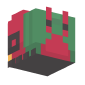 3D Render Back
