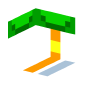 3D Render Back