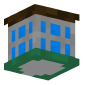 3D Render Back