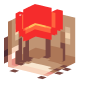 3D Render Back