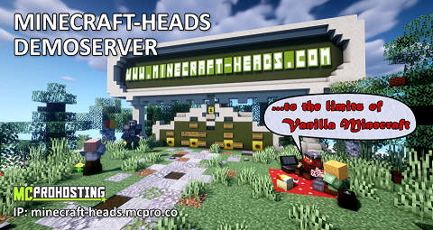 Minecraft Heads Demoserver